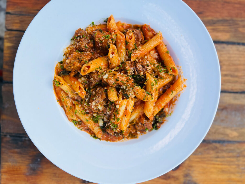 meatball penne